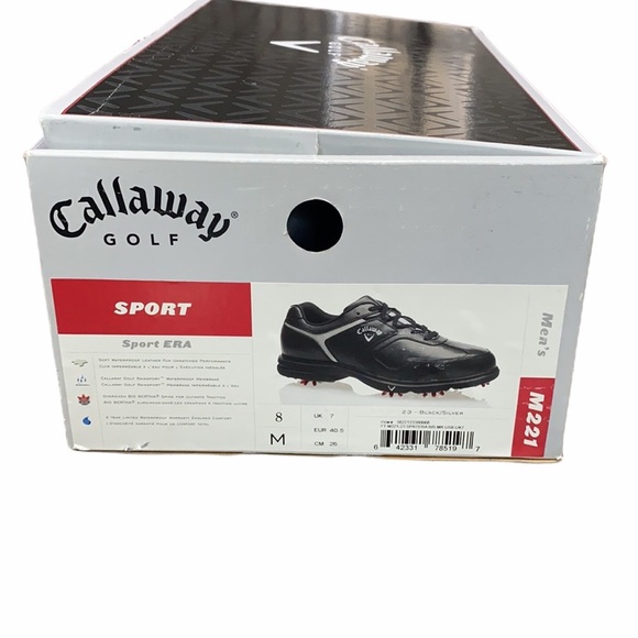 Callaway Men\'s Sports Era Golf Shoes Size 8 main image 6